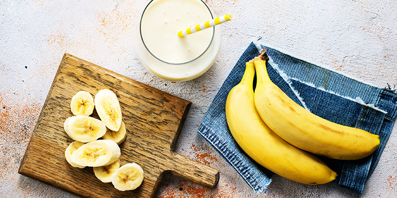 Rețeta FIT: 3 idei de shake-uri cu banane