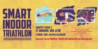 Smart Indoor Triathlon: participă și tu la una dintre cele mai inedite competiții din România