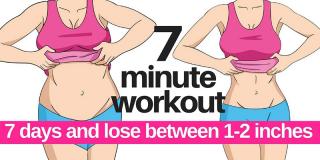 Workout pentru acasă: 7 minute și 7 zile ca să scapi de grăsimea de pe burtă