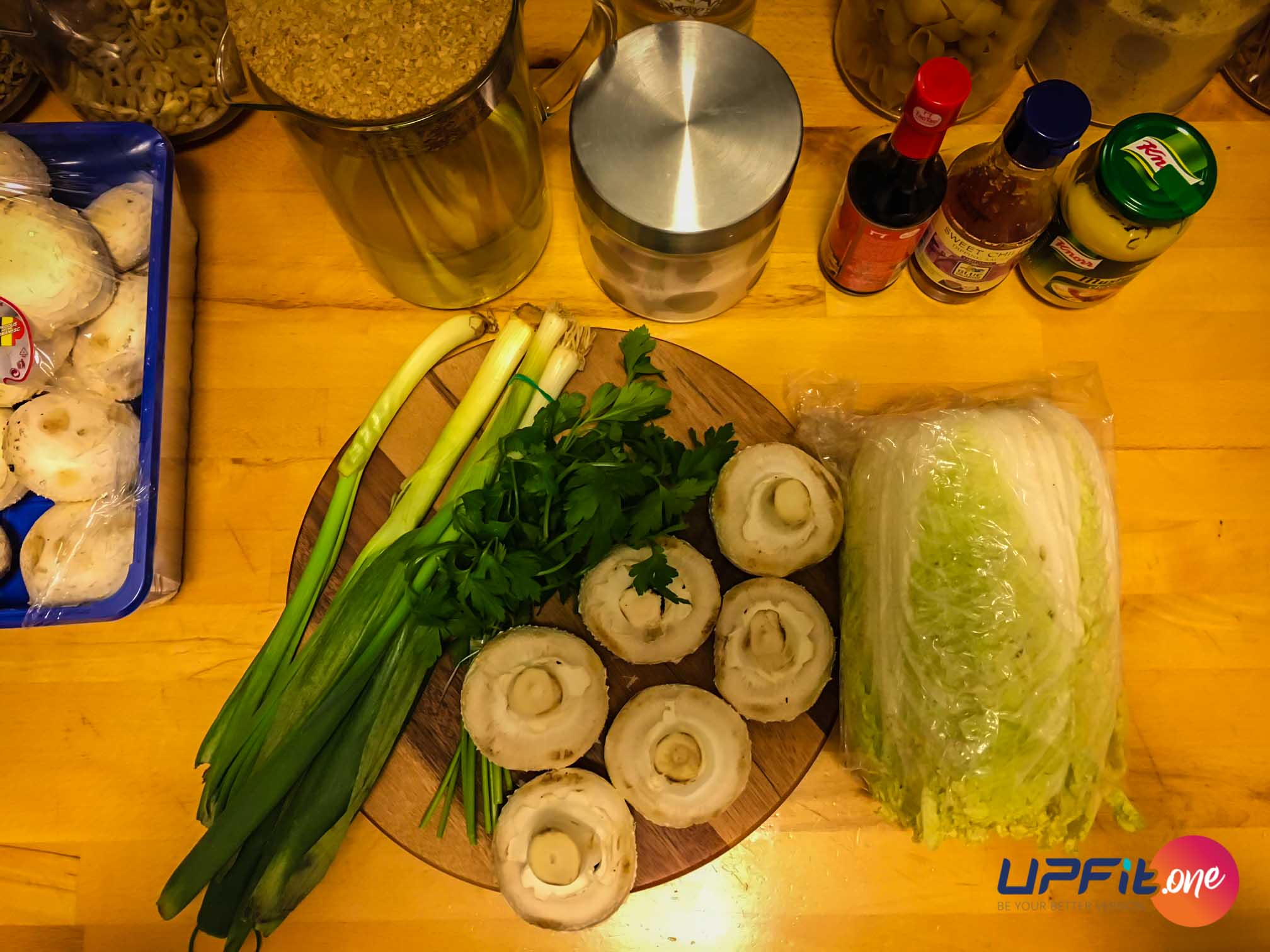 ingrediente taietei de orez cu legume